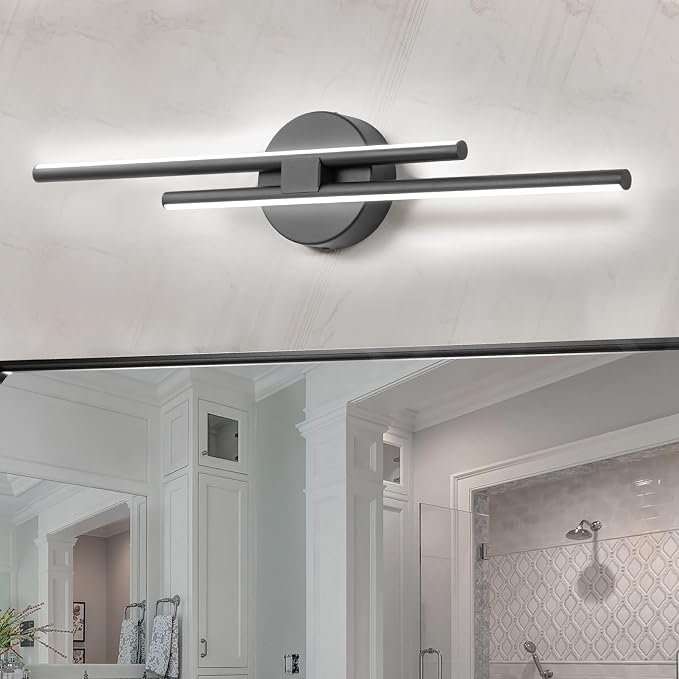 EDISLIVE Dimmable Modern LED Vanity Light Fixtures Bathroom Vanity Wall Lighting by EDISLIVE