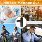 NEPQ Mini Massage Gun, Powerful Fascial Gun Portable Deep Tissue Percussion - Image 8