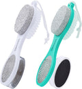 Foot Scrubber Brush with Pumice Stone by YIOYOODA