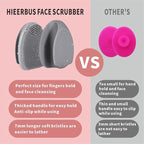 Silicone Face Scrubber, 2 Pack Face Scrubber - Image 2