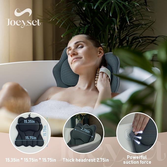 Bath Pillows for Tub – Luxury Bath Pillow & Bathtub Pillow - Image 2