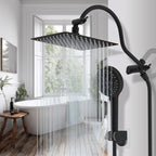 Hibbent All Metal CUPC Certified Shower Head, Handheld Showerhead Combo - Image 9
