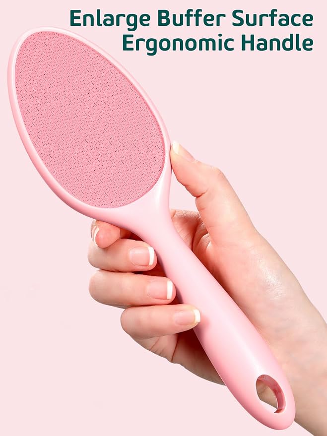 2-Sided Glass Foot File Callus Remover Without Drain Stand - Image 3