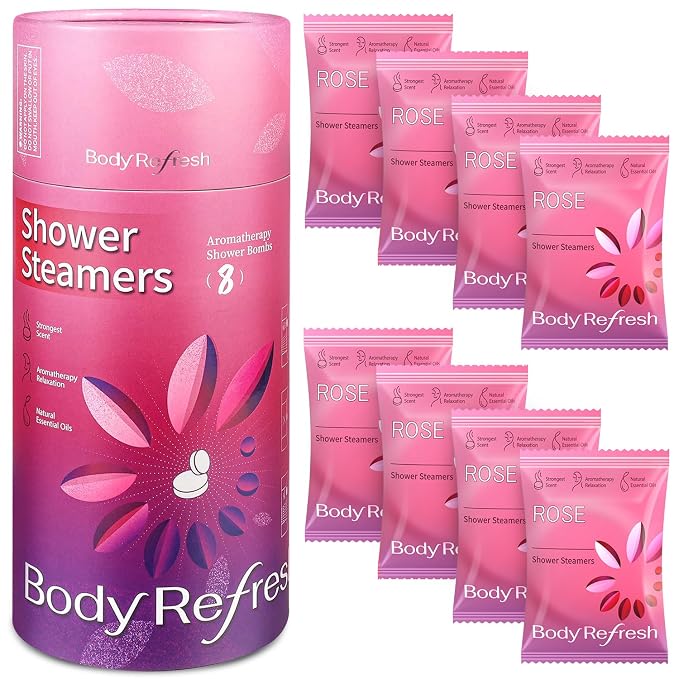 Shower Steamers Aromatherapy 8 Pack by BodyRefresh