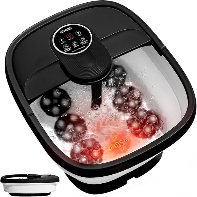 KNQZE Collapsible Foot Spa Electric Foot Bath by KNQZE