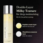 medicube Age-R Glutathione Glow Milky Toner, Low-Irritation Double Layer Toner - Image 3