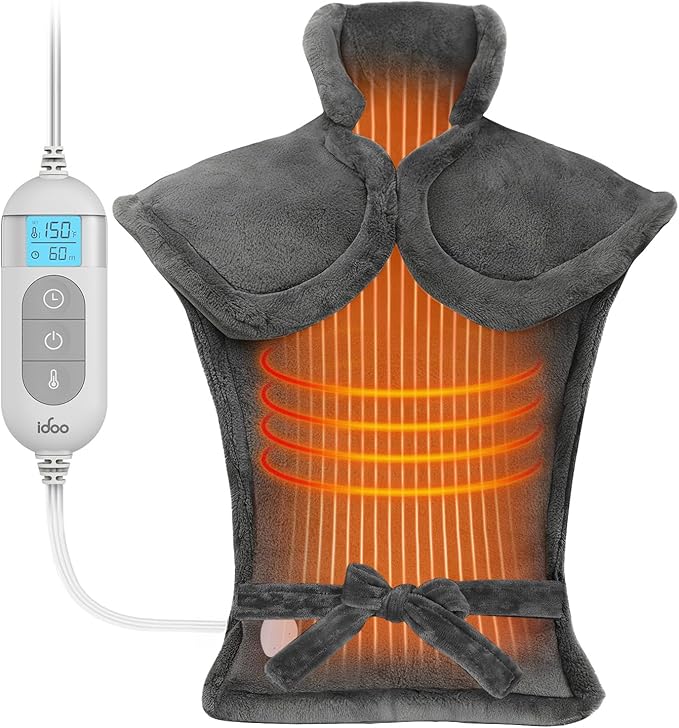 iDOO Electric Heating Pad for Back, FSA Eligible Items, Birthday Mothers Day by idoo