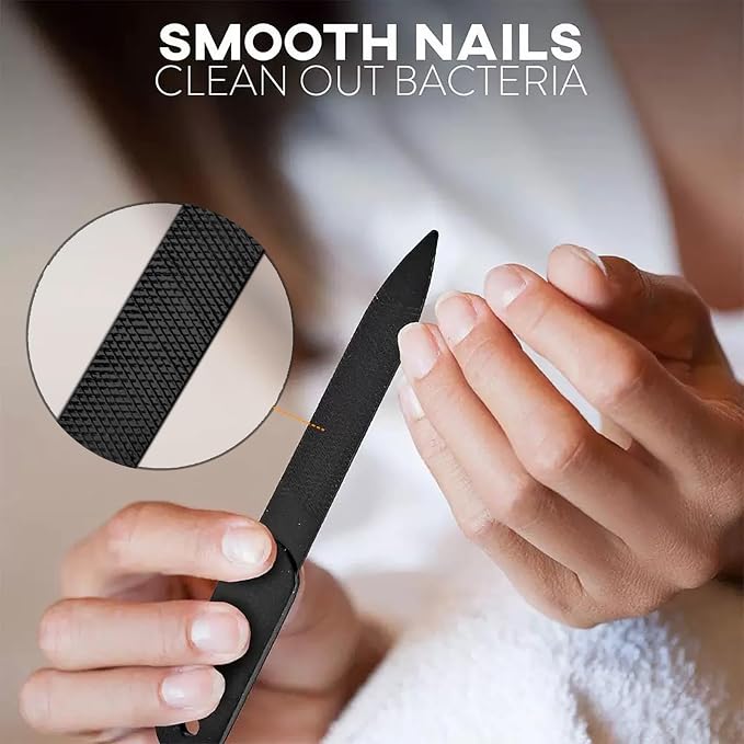 Toenail Clippers for Thick Toenails for Seniors Angled Head Large Toe Nail - Image 6