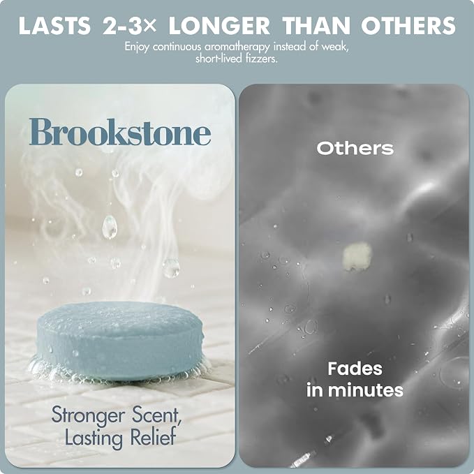 Brookstone Shower Steamers Aromatherapy 12 Tablets - Image 5