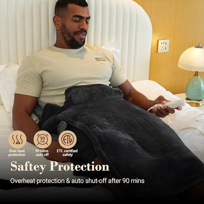 COMFIER Large Heating Pad for Back, FSA Eligible HSA Heating Pad for Neck and - Image 4