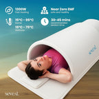 Portable Infrared Sauna Dome | 1300W Power | Near-Zero EMF | Full-Body Dry Sauna - Image 3