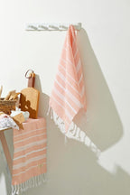 Hand Towels - Set of 2, Decorative Peshtemal Cotton Hand Towels - Image 5