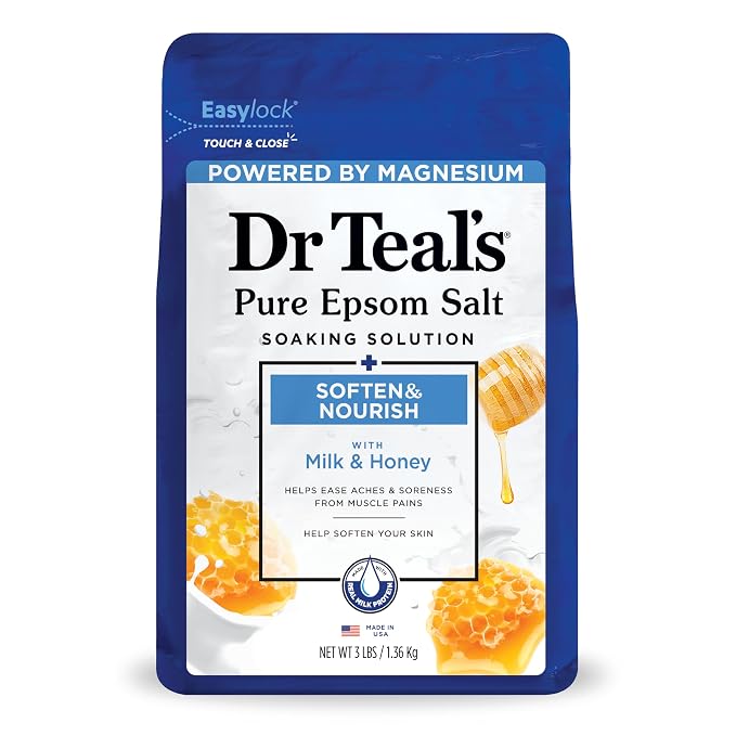 Dr. Teal's Epsom Salt Soaking Solution, Soften & Nourish by DrTeals