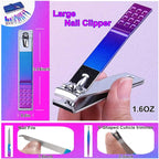 Manicure Set, Professional Nail Clippers Kit, Pedicure Care Tools, Professional - Image 2