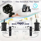 veicomtech Dual Ionic Foot Bath Detox Machine, ion Detox Foot Bath Spa Cleanse - Image 5