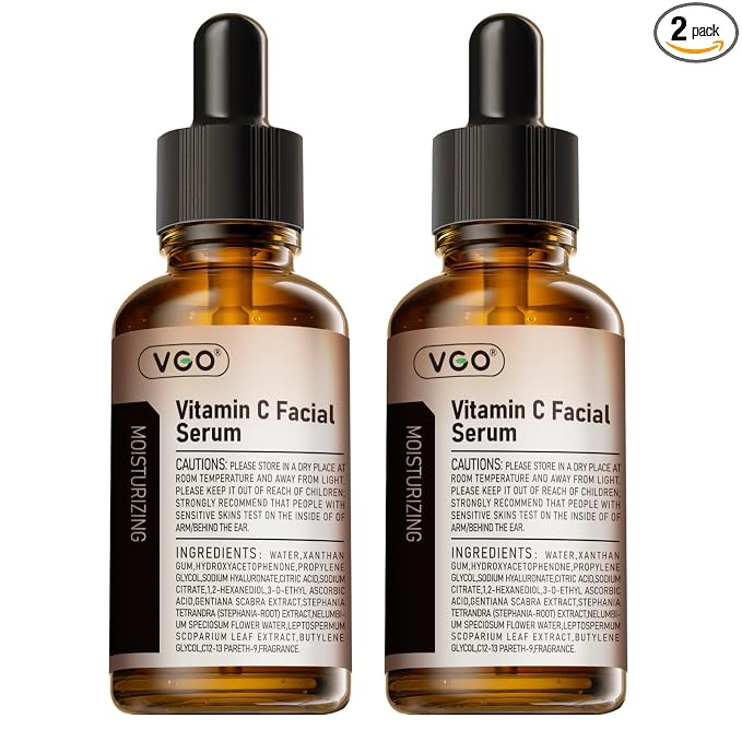 VGO 2 Pack Vitamin C Face Serum by VGO