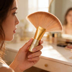 Large Professional Fan Brush, Fluffy Brush - Image 6