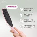 Wide Emery Foot File, Double-Sided Pedicure Tool, Colossal Professional Foot - Image 3