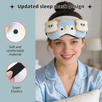 PERFECTSIGHT Sleep Eye Masks, Cute Penguin Sleep Eye Cover Lightweight - Image 5