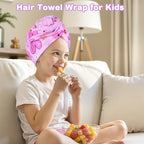FIOBEE Microfiber Hair Towel Wrap - Image 5