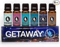 Get Away Gift Set of 6 Premium Grade Fragrance Oils by EternalEssenceOils