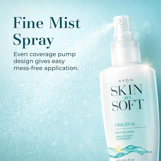 AVON Skin So Soft Original Bath Oil Spray - Image 4