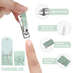 Geosar 12 Sets Manicure Set Bulk Nail Clippers Pedicure Kit Stainless Steel - Image 4