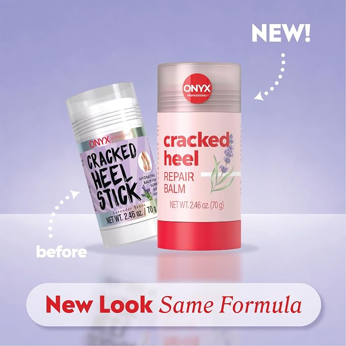 Onyx Professional Cracked Heel Repair Balm Stick, Lavender Scent, 1 Pack - Image 2