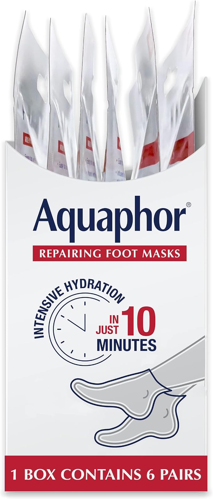 Aquaphor Repairing Foot Masks, Moisturizing Socks - Image 14