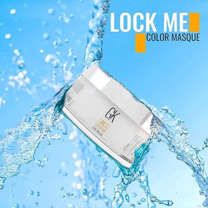 GK HAIR Hair Masque Global Keratin Lock Me Deep Conditioner Mask - Image 4