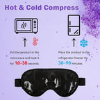 LEOSTEP 2 PCS Cooling Gel Eye Mask Reusable Cold Eye Mask, Frozen Eye Compress - Image 4
