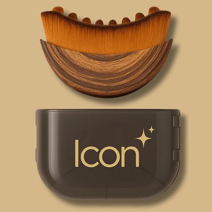 ICON Lymphatic Contour Brush for Face, Face Sculpting Tool for Lymphatic by Icon