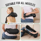 Cordless Shiatsu Neck and Shoulder Massager, Back Massager - Image 6