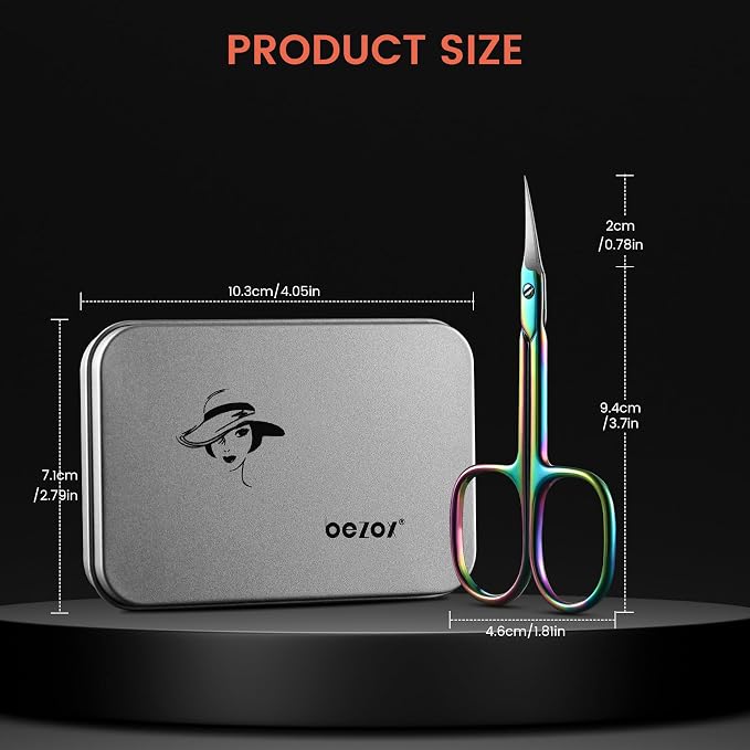 BEZOX Curved Cuticle Scissors - Image 2
