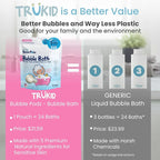 TruKid Bubble Podz Bubble Bath for Kids, & Babies, Tear Free Gentle & - Image 3
