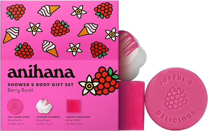 ANIHANA Berry Burst Shower & Body Gift Set - Image 5