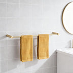 Towel Racks for Bathroom, NEWRAIN Wall Mounted Stainless Steel Organizer - Image 6