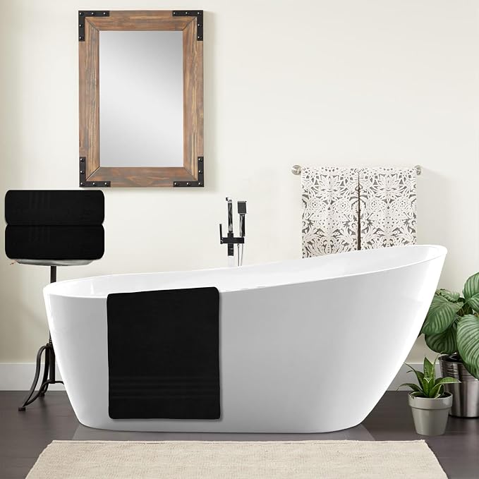 Pack of 2 Jumbo Bath Sheet 40 x 80 Inches, Extra Large Lightweight & Quick Dry - Image 4