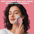 LZP Silicone Face Scrubber, Electric Facial Cleansing Brush - Image 6