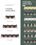Bathroom Light Fixtures Over Mirror, 3-Light Oil Rubbed Bronze Vanity Light - Image 7