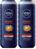 Nivea Men Sport Body Wash with Revitalizing Minerals, 16.9 Fl Oz Bottle by NIVEAMen