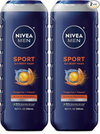 Nivea Men Sport Body Wash with Revitalizing Minerals, 16.9 Fl Oz Bottle by NIVEAMen
