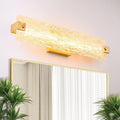 Brushed Gold LED Bathroom Vanity Light, 24.4 Inch 15W Modern Dimmable Bathroom by Osimir