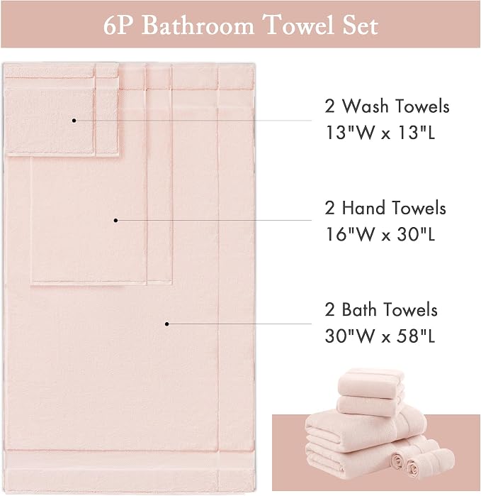 Madison Park Turkish 100% Cotton 600Gsm Luxury Premium Thick Soft Absorbent - Image 7