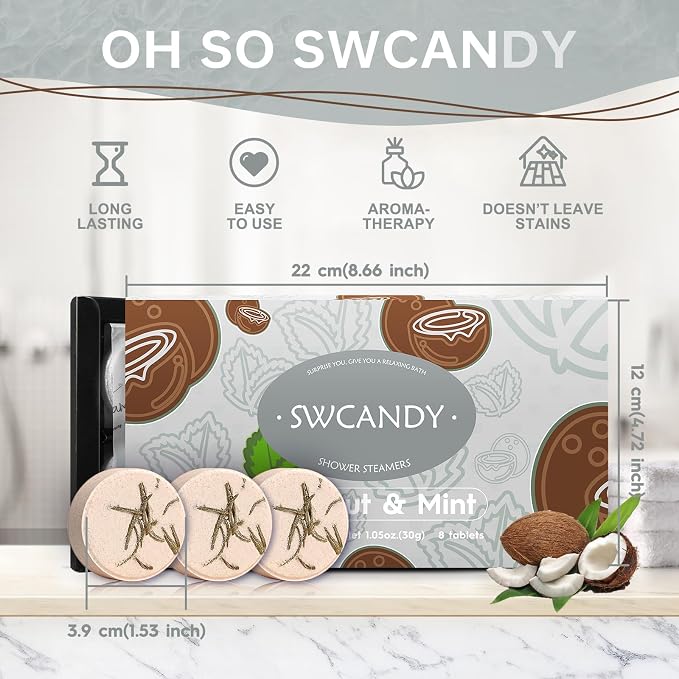 SWCANDY Shower Steamers Aromatherapy Birthday Gifts - Image 6