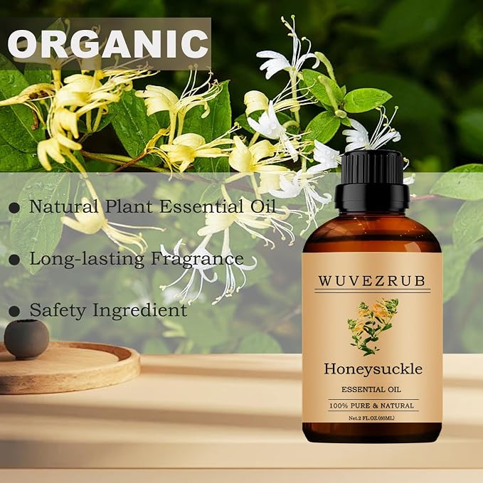 Honeysuckle Essential Oils, 60ML Pure and Natural Essential Oil - Image 4