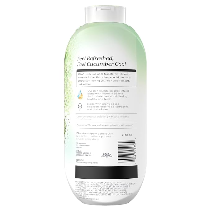 Olay Body Wash for Women, Fresh Radiance, 24/7 Skin-Loving Freshness, Visibly - Image 13