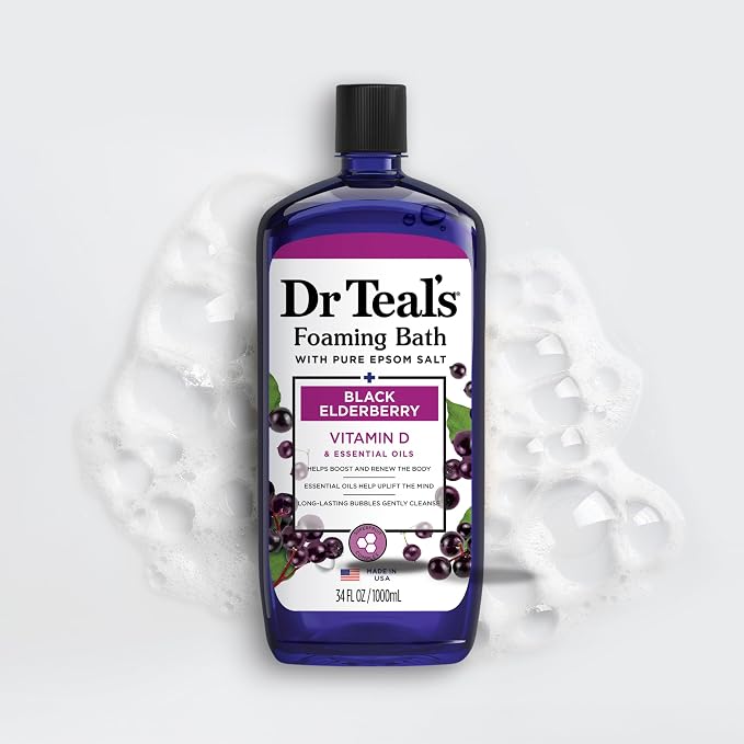 Dr Teal's Foaming Bath with Pure Epsom Salt, 34 fl oz - Image 7