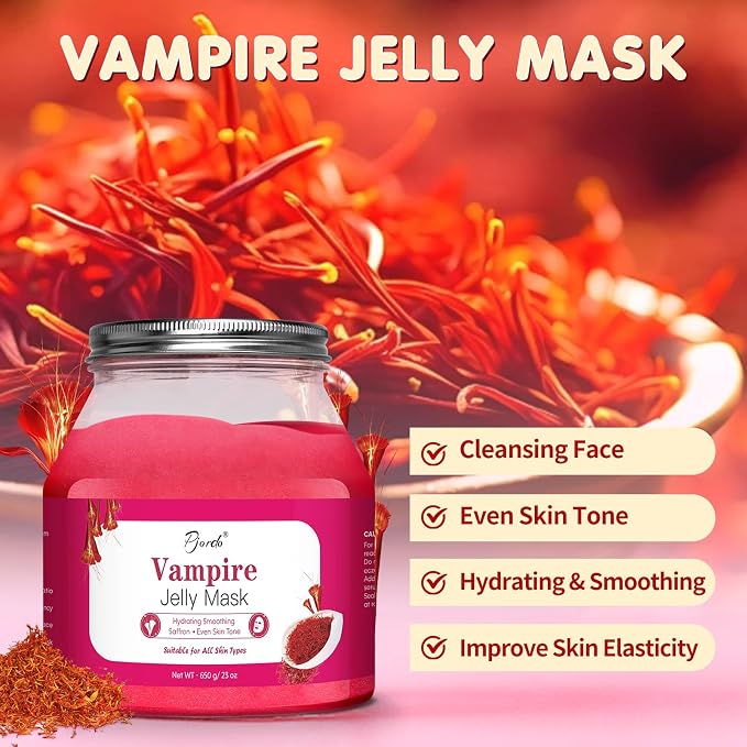 Pjordo Jelly Masks for Facials Professional, Vampire Jelly Mask Powder - Image 2