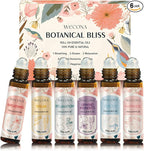 Wecona Aromatherapy Essential Oil Roll-On Set – 6x10ml Essential Oil Blends by WECONA-NaturalRemedies
